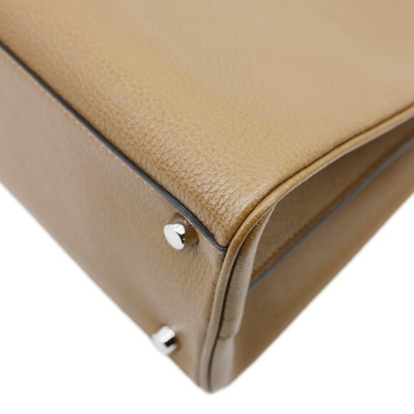 Gucci Zumi Medium Leather Top Handle Shoulder Bag Brown 564714 - Picture 7 of 12